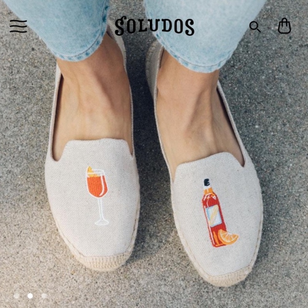 Soludos Spritz Smoking Flats